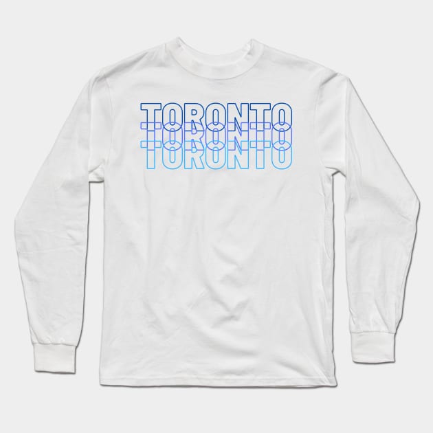 Toronto Long Sleeve T-Shirt by stickersbyjori